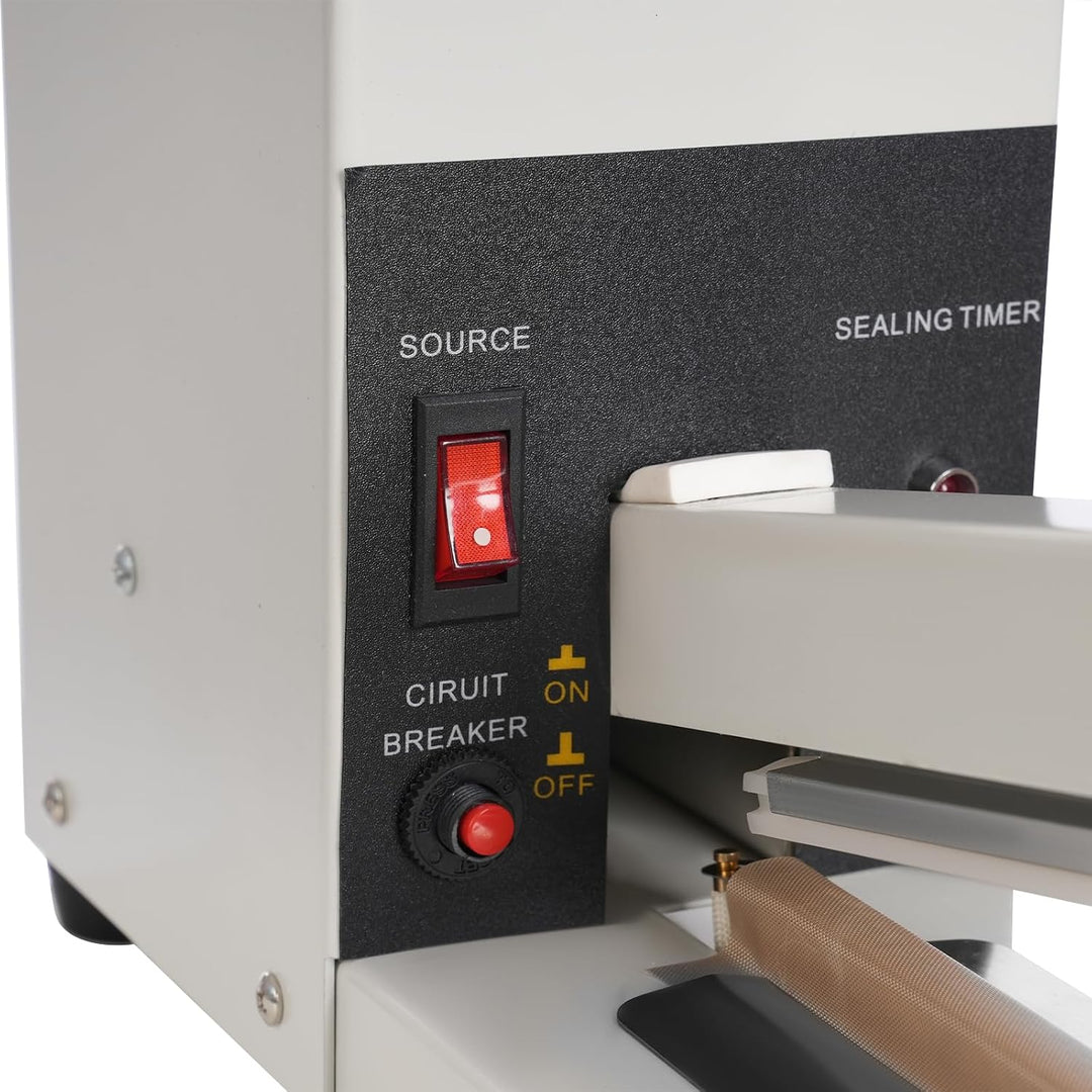 Heisssiegelgerät Folienschweissgerät 600mm Manuelle Impuls-Heisssiegelmaschine, Hand-Impuls-Siegelge