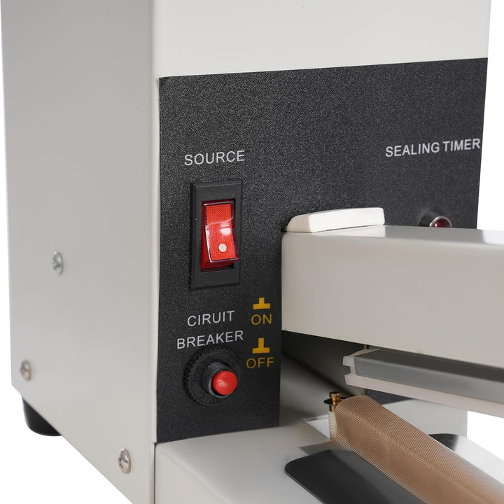 Heisssiegelgerät Folienschweissgerät 600mm Manuelle Impuls-Heisssiegelmaschine, Hand-Impuls-Siegelge