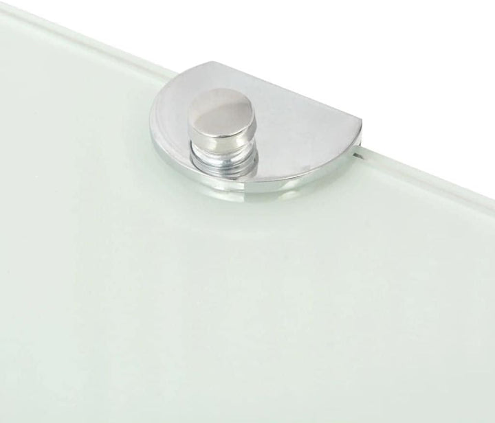 FIRBNUS Eckregal Badregal 2 STK. 35x35x0,8 cm Regalboden Glas Glasregalboden Bad Regal Glas Schweben