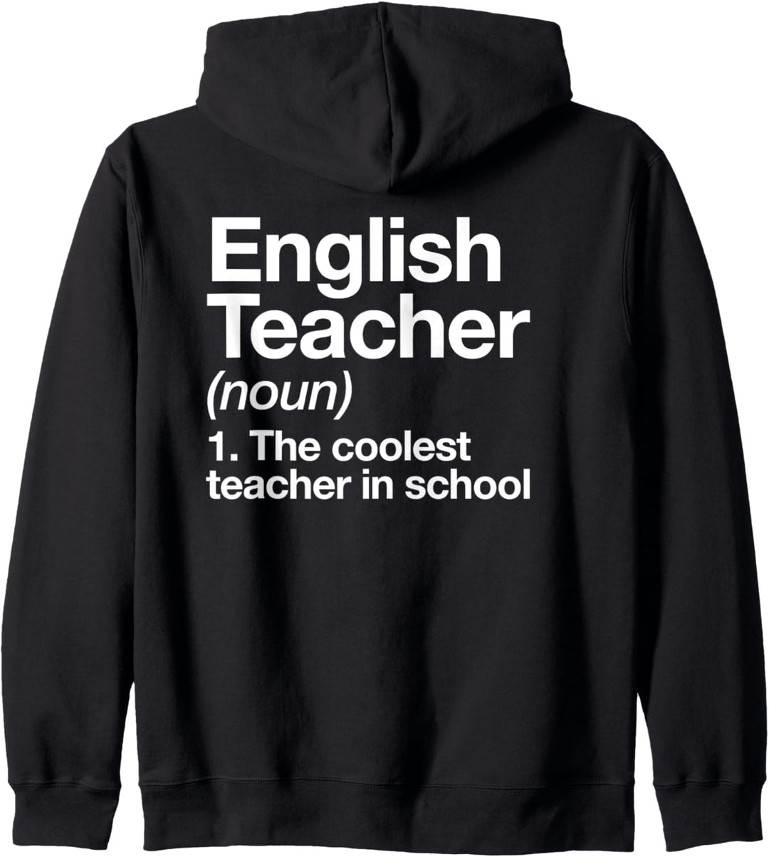 Englischlehrerin Teacher Definition Lustige Schule Kapuzenjacke