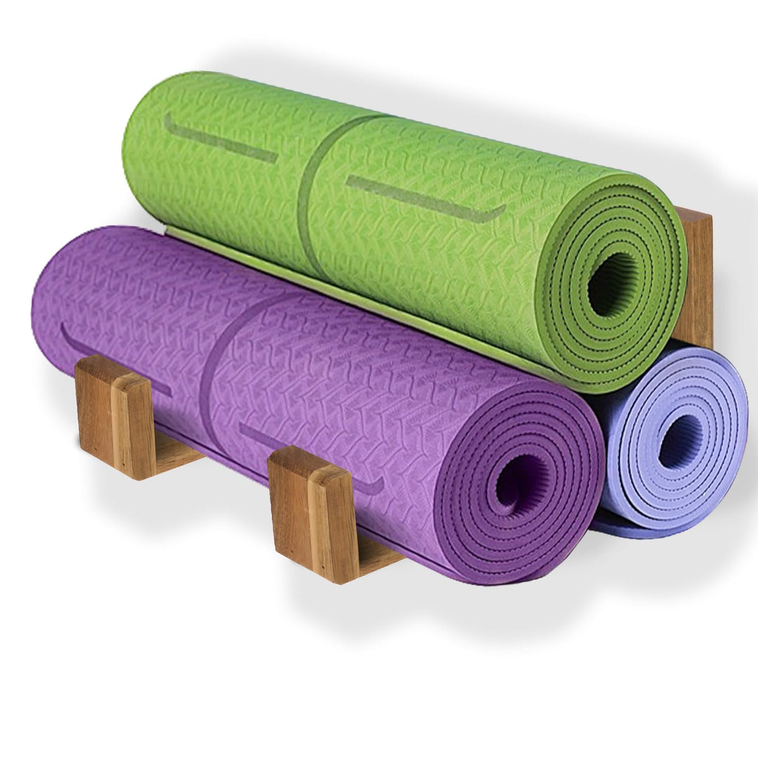 Yogamatten-Halter, Wandhalterung, Aufbewahrungsregal, Yoga-Regal-Organizer, Schaumstoff-Rollen-Wandh