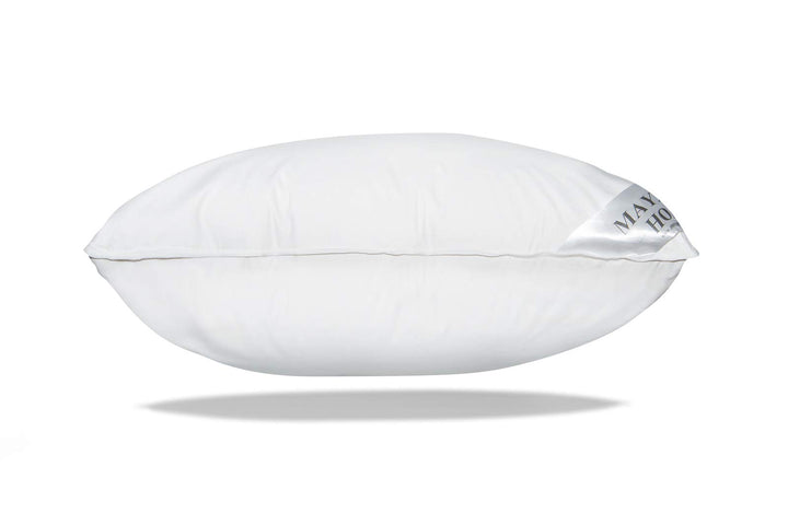 Mayaadi Home Kopfkissen 80x80 cm | 1600g Füllung, 70% Daunen 30% Federn | 100% Natur Bezug aus Baumw