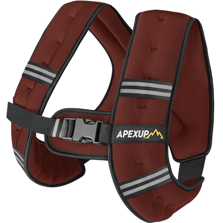 APEXUP Gewichtsweste für Herren, 2,3 kg/4,5 kg/6,8 kg/9,1 kg/11,3 kg/13,6 kg Gewichte mit reflektier