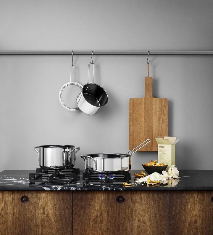 Eva-Trio | Topf 3,6l keramischer | Hitzebeständig bis 400 ˚C | Edelstahl mit Ceramic