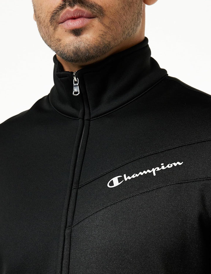 Champion Herren Legacy Sweatsuits Storm Fleece Full Zip Sportanzug S Nero, S Nero