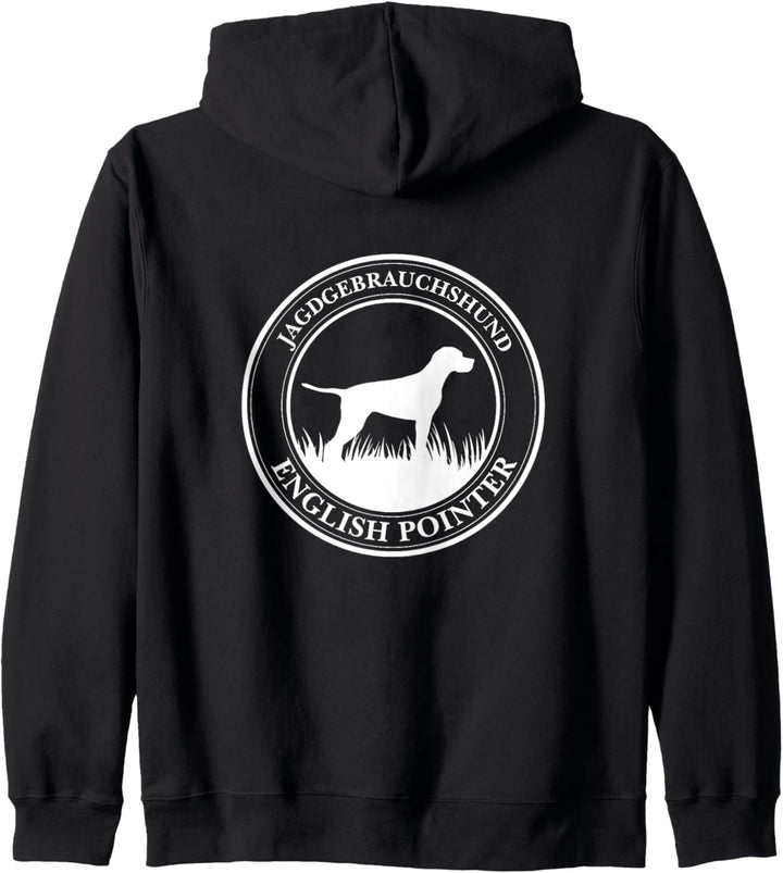 English Pointer Jagdgebrauchshund Jäger Hunde Jagdhunde Kapuzenjacke