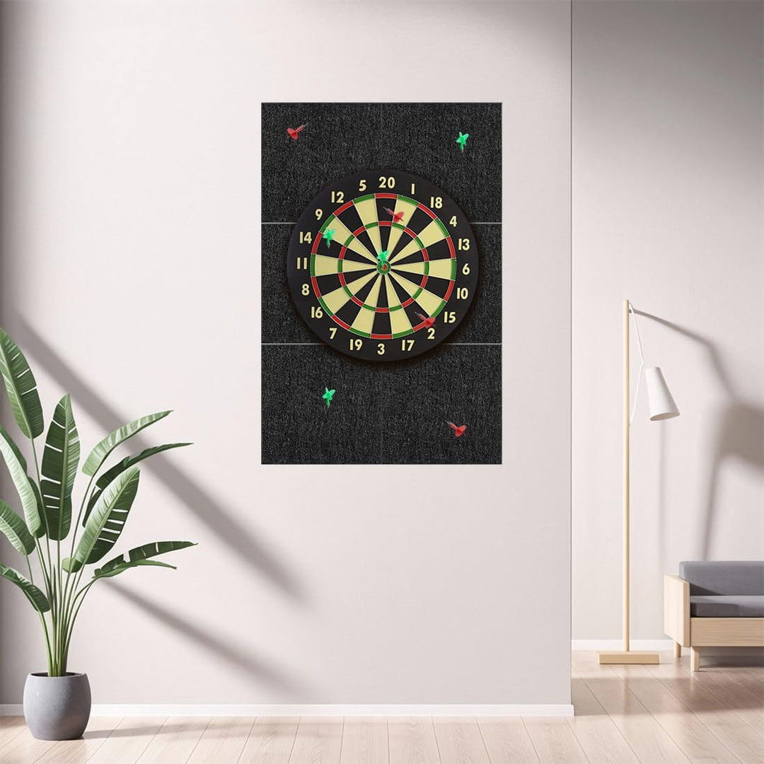 Dart Wandschutz, Filz-Dartboard-Wandschutz, Wandschutz Dartscheibe, Selbstklebende Dartscheiben Umra