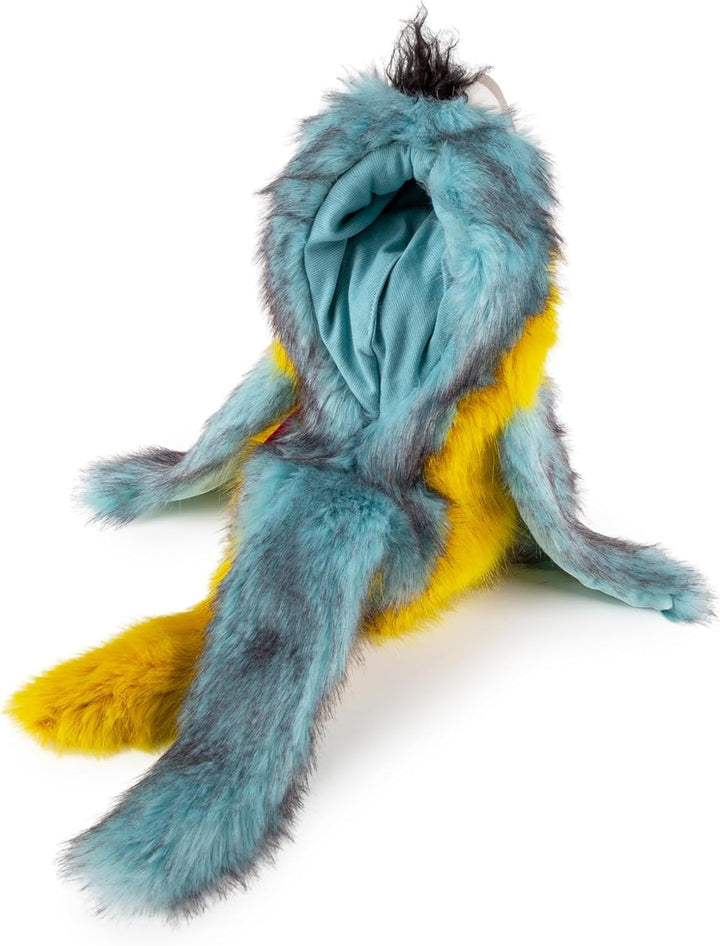 Sigikid Kuscheltier Handpuppe Papagei Cuddly Talkies Stofftier Begleiter Tröster Freund Plüschtier B
