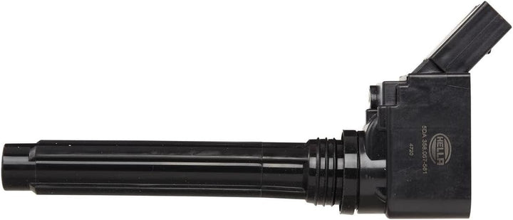 HELLA 5DA 358 057-561 Zündspule - 4-polig - Kerzenschachtzündspule - geschraubt