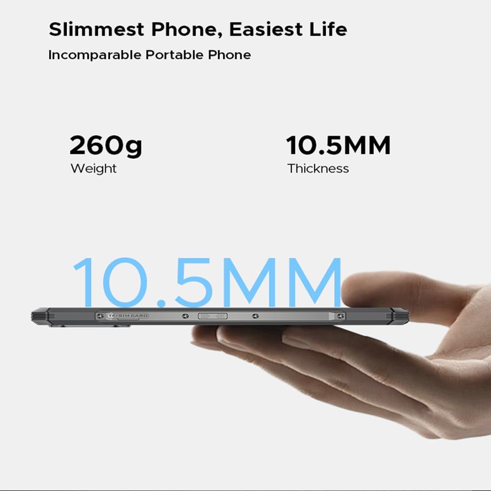 DOOGEE Blade GT Outdoor Handy 5G Smartphone (2025), Dimensity 7050 32GB+256GB Android 14 IP68 Handy