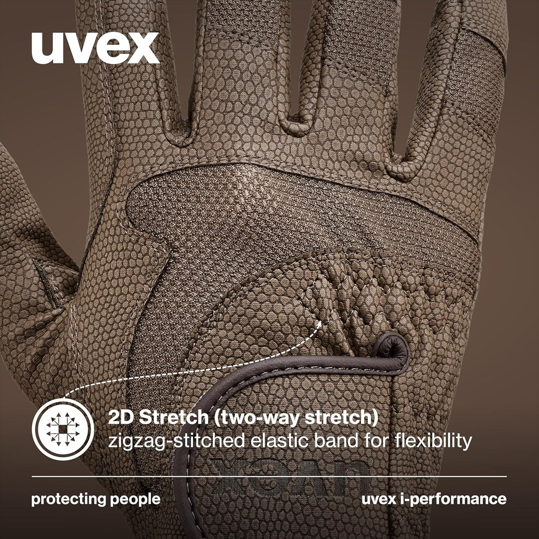 Uvex I-Performance 2 Reithandschuhe 10.5 Braun, 10.5 Braun