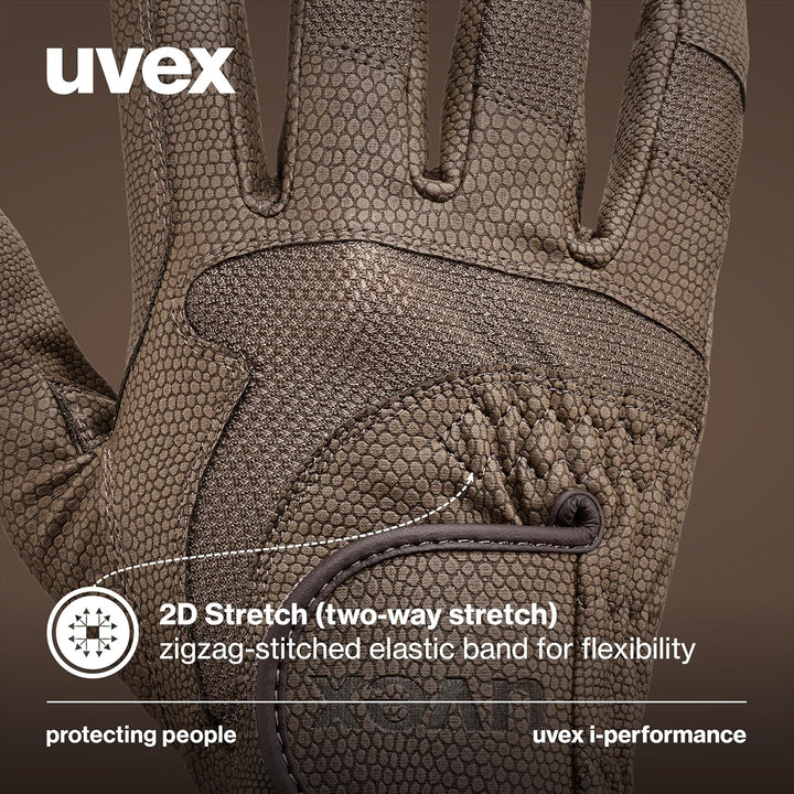 Uvex I-Performance 2 Reithandschuhe 10.5 Braun, 10.5 Braun