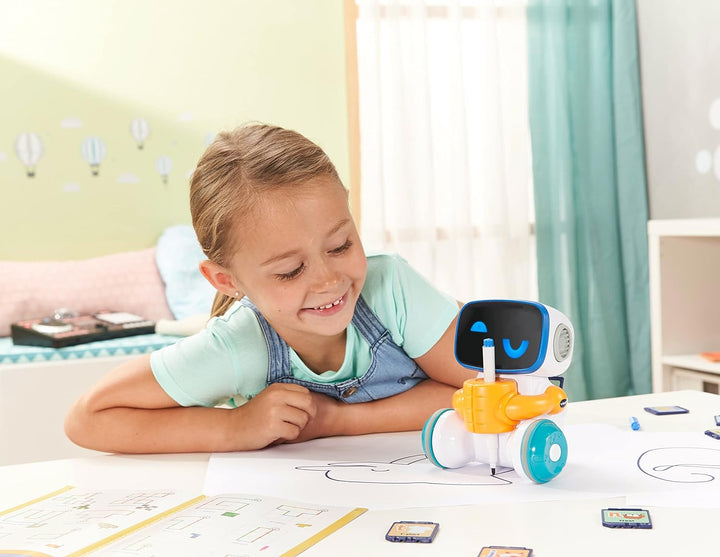 VTech Codi, der clevere Mal-Roboter – Interaktiver Freund, der sich von allein bewegt und mit dem St