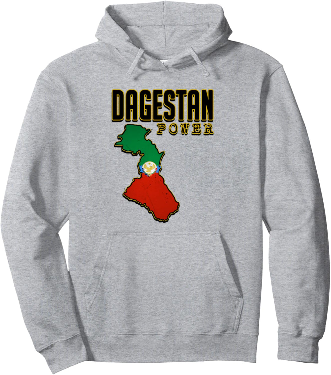 Degestan Power, Support Dagestan, Dagestan Flagge, Dagestan Pullover Hoodie