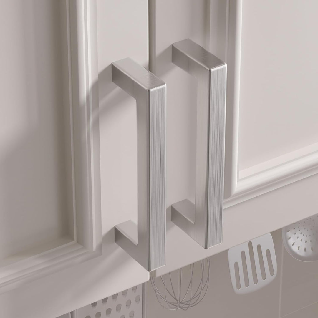 15x Goldenwarm® Möbelgriffe Lochabstand 96mm - Stangengriff Schrankgriffe Moebelgriffe 96mm Edelstah