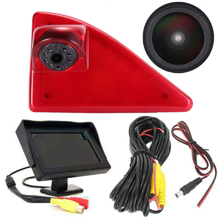 4.3 Zoll TFT LCD Farbdisplay Auto Monitor + 1280 * 720 Pixel 1000TV Linien HD Nachtsicht Rückfahrkam