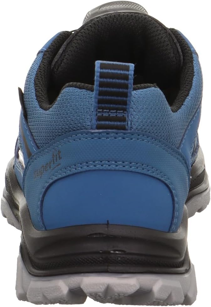 Superfit Jungen Jupiter Sneaker 31 EU Weit Blau Schwarz 8080, 31 EU Weit Blau Schwarz 8080