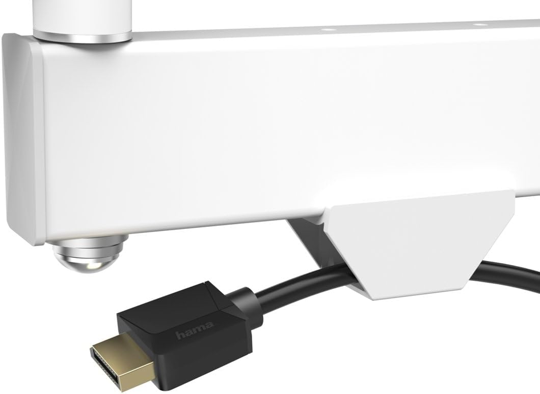 Hama TV Wandhalterung schwenkbar, neigbar, ausziehbar (TV Wandhalterung 19-48 Zoll, VESA 75x75 bis V