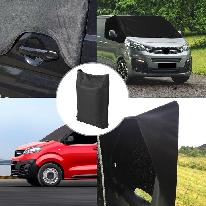 Frontscheibe Wrap Cover für Opel Vivaro 2014-2019, Luxus 600D Auto Windschutzscheiben Abdeckung, was
