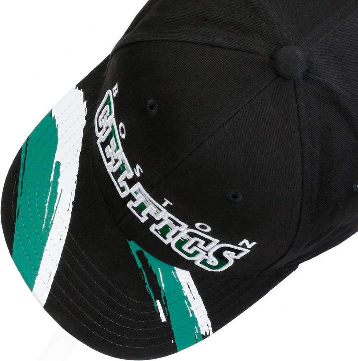 Mitchell & Ness NBA Brushed Celtics Cap Basecap Baseballcap Snapback Curved Brim Boston Einheitsgrös