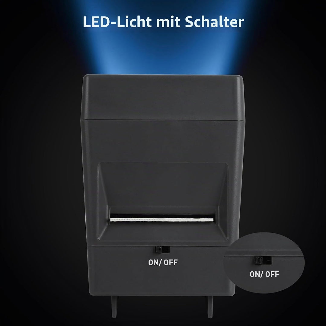 DGODRT LED-Diabetrachter für alte Dias, 35mm-Negative und Diaprojektoren, (2 x AAA-Batterien enthalt