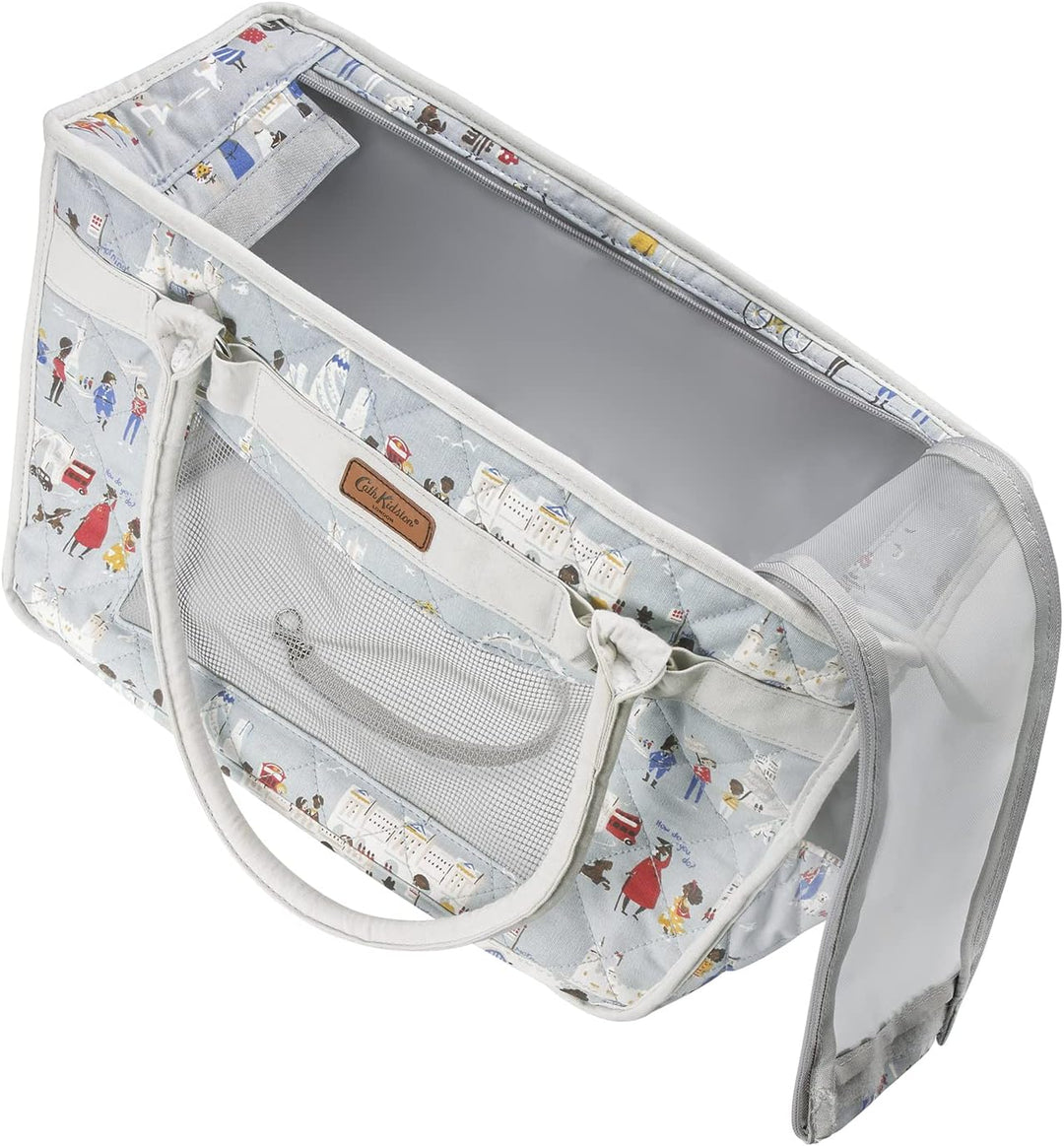 Cath Kidston Tragetasche für Haustiere, Hunde/Katzen, Stoff, London-Aufdruck