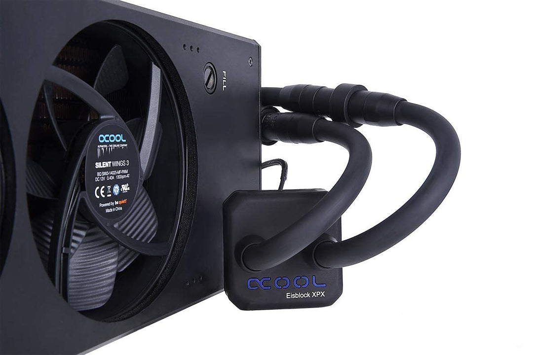 Alphacool 11594 Eisbaer Extreme Liquid CPU Cooler 280 - Black Edition Wasserkühlung Sets und Systeme