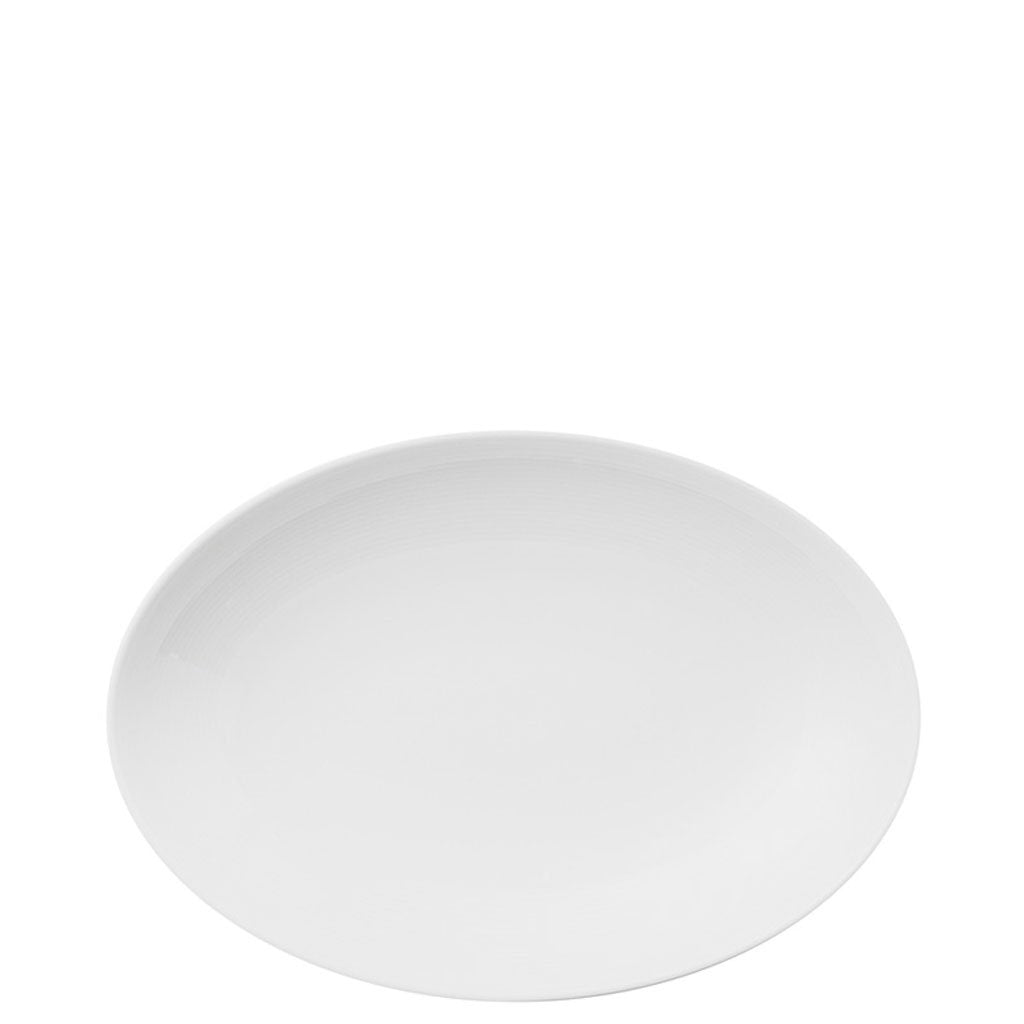 Thomas Loft by Rosenthal Platte ov. tf. 27 cm, Porcelain, cm, Weiss