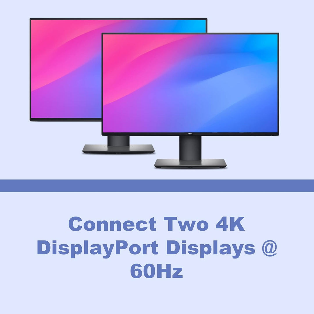 Sonnet DisplayLink Dual 4K DisplayPort Adapter für M1 Macs USB3-DDP4K
