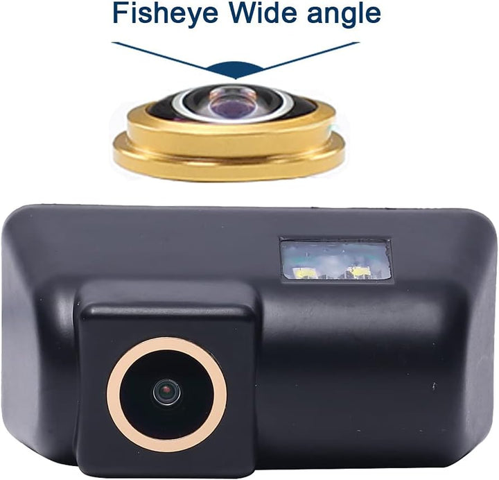【Fisheye Glaslinse】 IP68 industriell wasserdicht und stossfest Hochwertige Kfz-Kennzeichenbeleuchtun