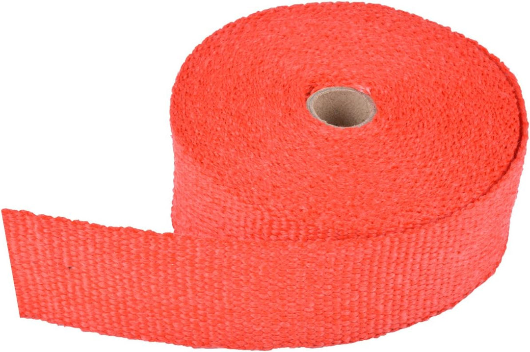 KATUR 2 "x50Ft Auspuff Heat Wrap Tap Header Glasfaser Wrap Kit mit 8 Stück 11,8 Zoll Edelstahl Versc