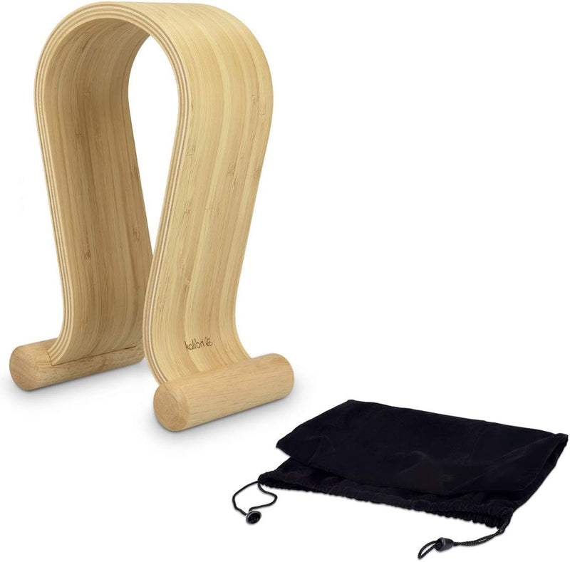 kalibri Kopfhörerhalter Kopfhörerständer Universal Holz - Kopfhörer Halter Headset Halterung - On Ea