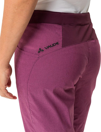 VAUDE Women's Tremalzo Shorts II - Bike Shorts für Damen - inklusive Innenhose mit Sitzpolster - atm