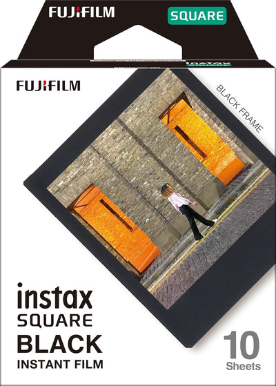 INSTAX Square WW2 Film, klar & INSTAX Square Frame WW1 Colorfilm, schwarz