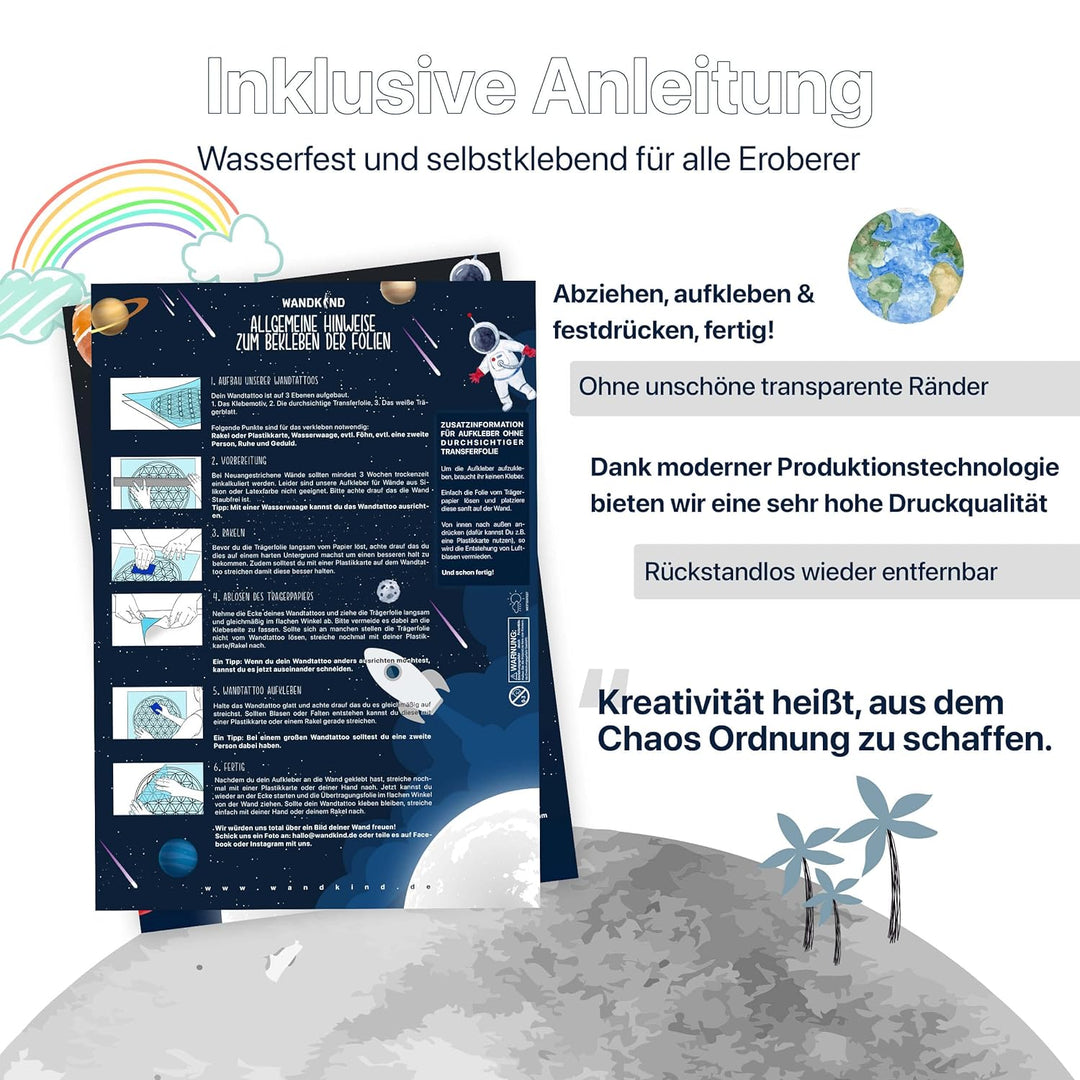 WANDKIND Aufkleber für IKEA KURA Kinderbett Hochbett Klebefolie Möbelfolie Sticker Kinderzimmer Dino