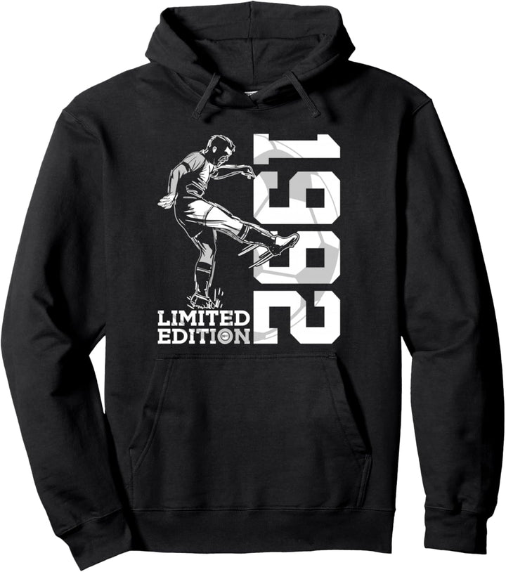 LIMITED EDITION 1992 32 JAHRE FUSSBALL 32. GEBURTSTAG Pullover Hoodie