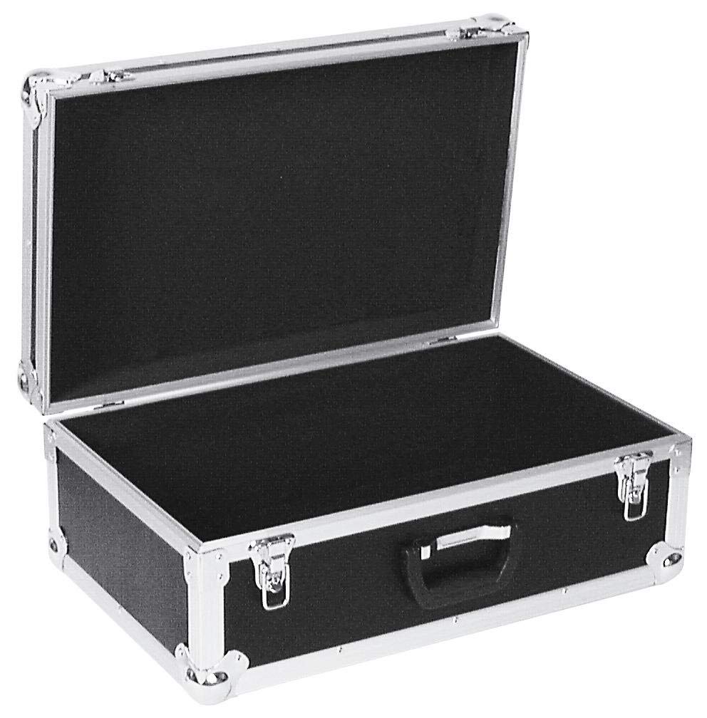 ROADINGER Universal-Koffer-Case Tour Pro schwarz | Flightcase Tour Pro | Schaumstoffgepolsterter Inn