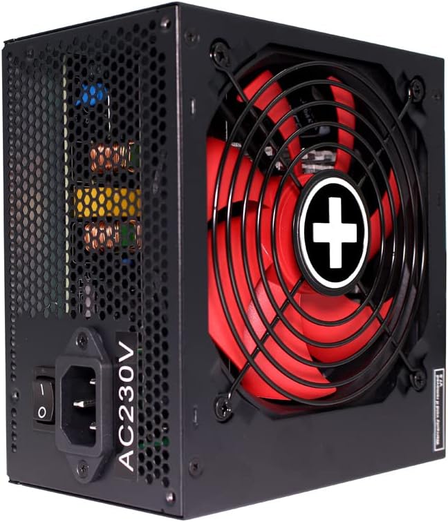 Xilence XP850R10 850W PC Netzteil, 80+ Bronze, Gaming, ATX, rot/schwarz
