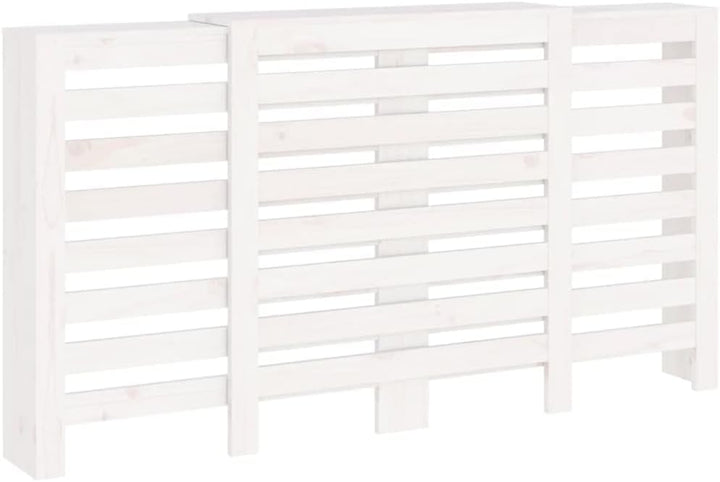 vidaXL Heizkörperverkleidung Lamellen-Design Heizungsabdeckung Heizungsverkleidung Heizung Abdeckung