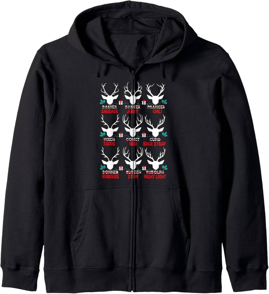 Jäger von allen Weihnachtsmännern Süsses Hirschgeschenk Kapuzenjacke