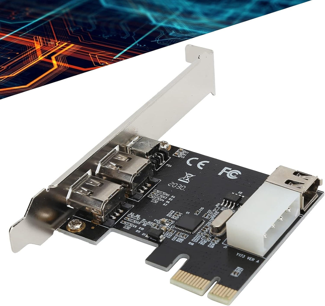 3 Port PCI-E Capture Card 1394 Schnittstellenkonvertierung HD Video Adapter Controller PCIE FireWire