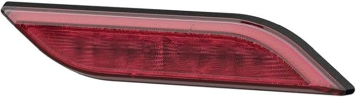 HELLA - Nebelschlussleuchte - Shapeline Style Slim - LED - 24/12V - geklebt - Lichtscheibenfarbe: ro