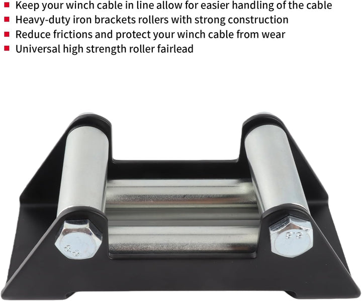 Seilwinde Seilrolle Seilführung Robust Nebeneinander 125 Mm Universell Fairlead einheiten des Fairle