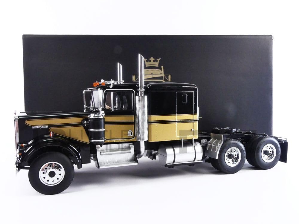 ROAD KINGS RK180121BK Miniaturauto aus der Sammlung, Schwarz/Gold