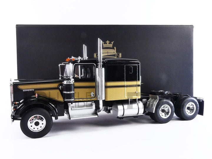 ROAD KINGS RK180121BK Miniaturauto aus der Sammlung, Schwarz/Gold