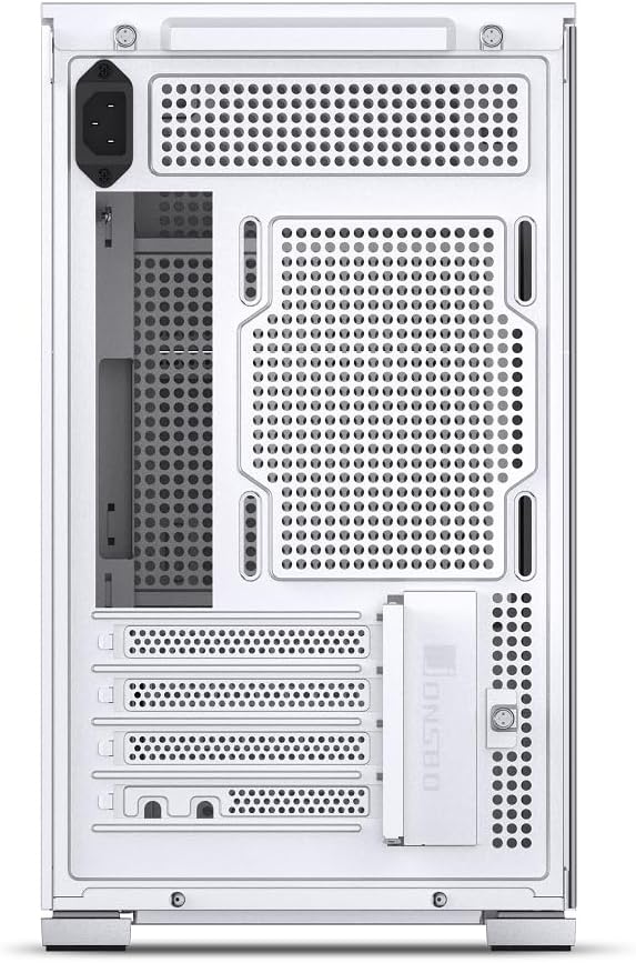 Jonsbo D31 Screen mATX Gehäuse, Tempered Glass - weiss