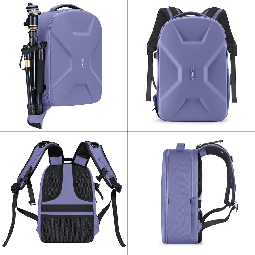 MOSISO Kamera Rucksack, DSLR/SLR/Spiegellose Fotografie Kameratasche 15-16 Zoll Wasserdichte Hartsch