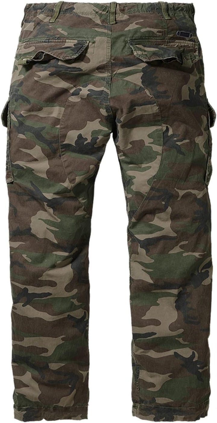 Brandit Columbia Mountain Vintage Cargohose Hose M Woodland, M Woodland