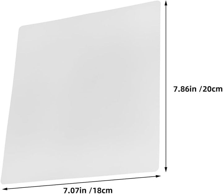 BESPORTBLE 30 Stück 3D Stift Zeichenmatte aus Transparentem Hitzebeständigem PVC mit Präziser Nachze