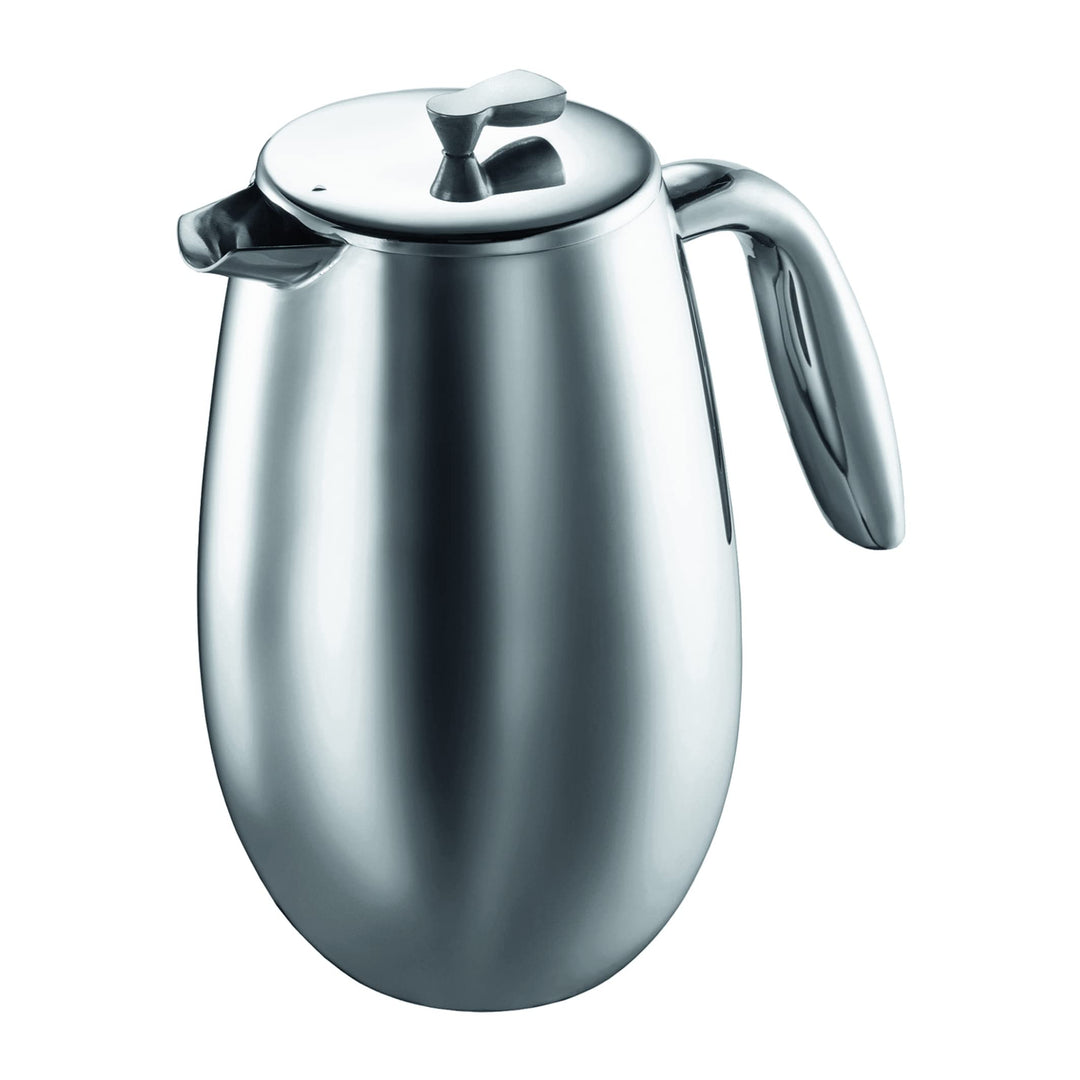Bodum 1308-16 columbia Kaffeebereiter (Doppelwandig, Edelstahl, Spülmaschinengeeignet, 1,0 liters) g